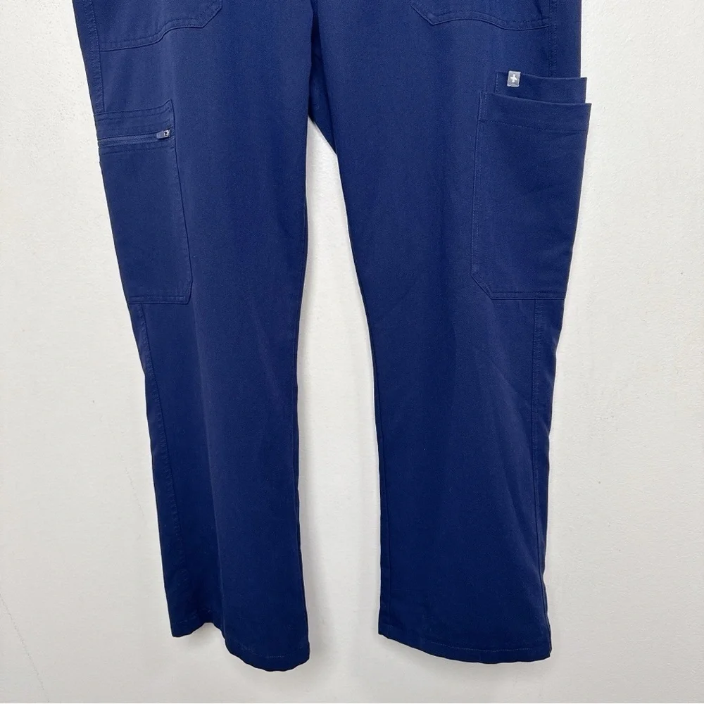 Figs Mens XXL Cairo Cargo Scrub Pants Blue Navy